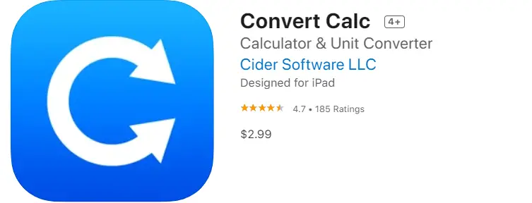 Convert Calc banner