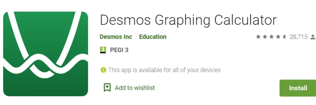 Desmos Graphic Calculator banner
