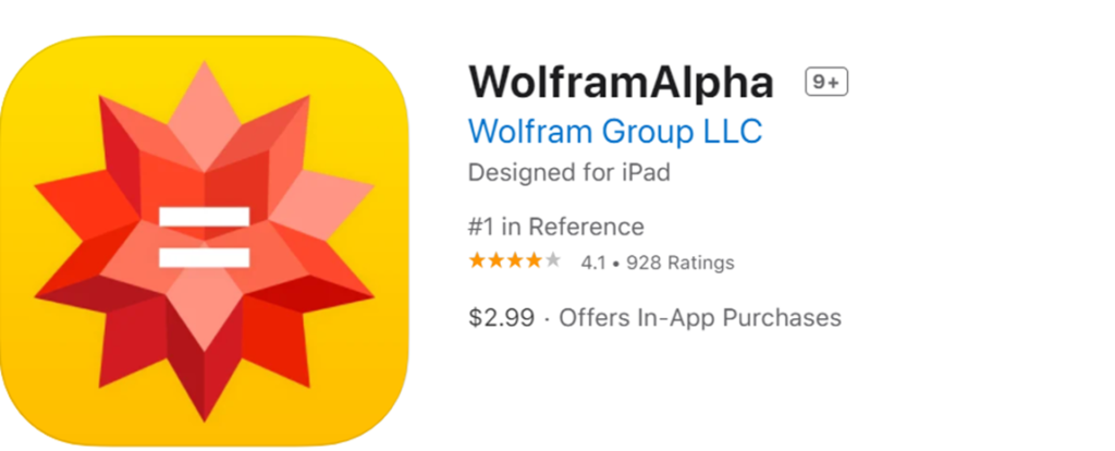 WolframAlpha icon and name