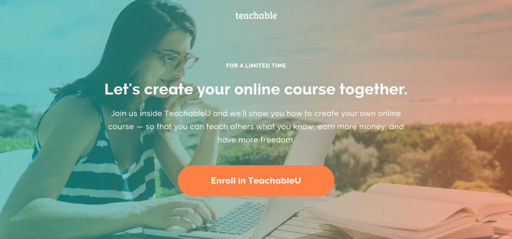 TeachableU homepage