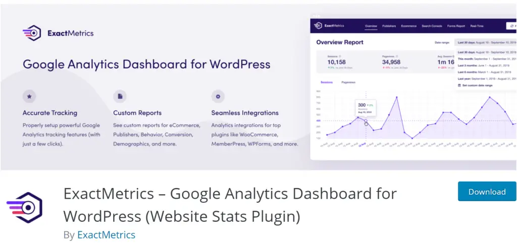 Google Analytics Dashboard for WordPress 