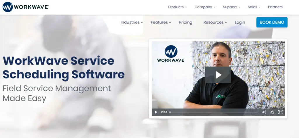 WorkWave homepage