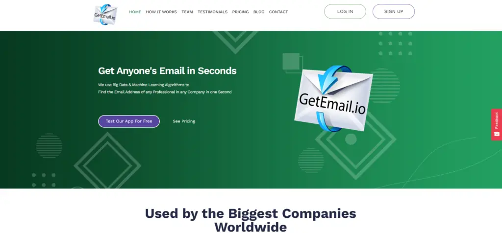 GetEmail website
