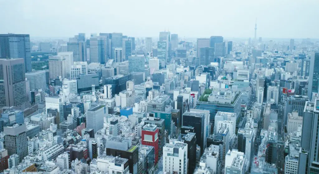 Tokyo Aerial Shot